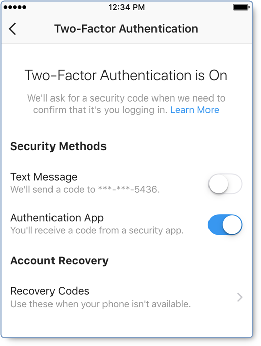 How to Enable Two-Step Authentication (2FA) on Instagram